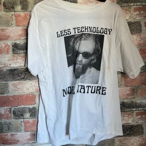 Less technology more nature tee